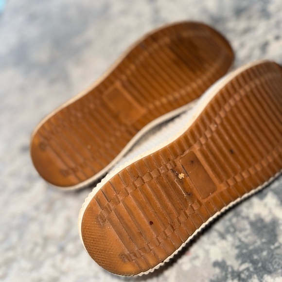 Nicole Miller New York Patchwork Multicolor Platform Sneaker Shoes - Picture 5 of 6